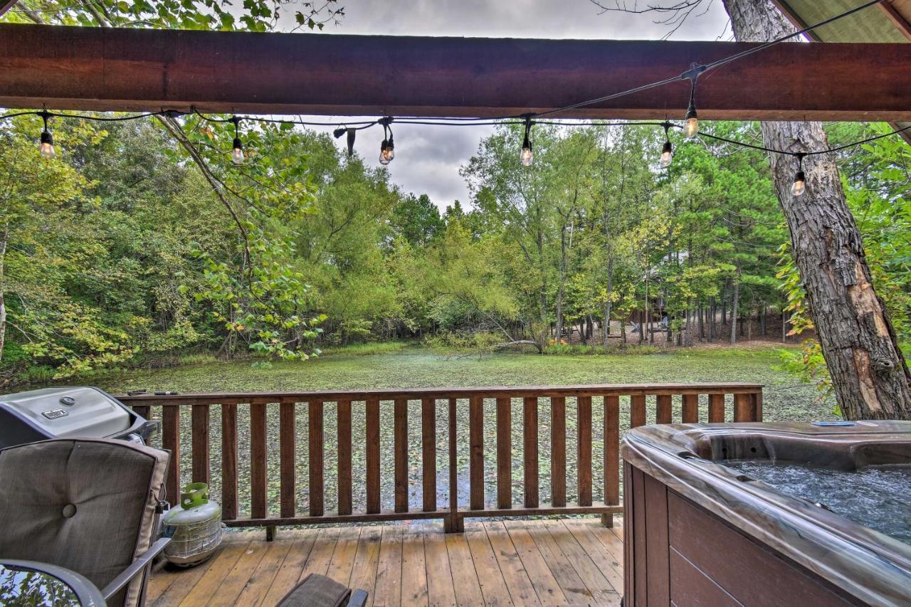Lily Pad On The Pond Broken Bow Home With Hot Tub Stephens Gap Exteriör bild