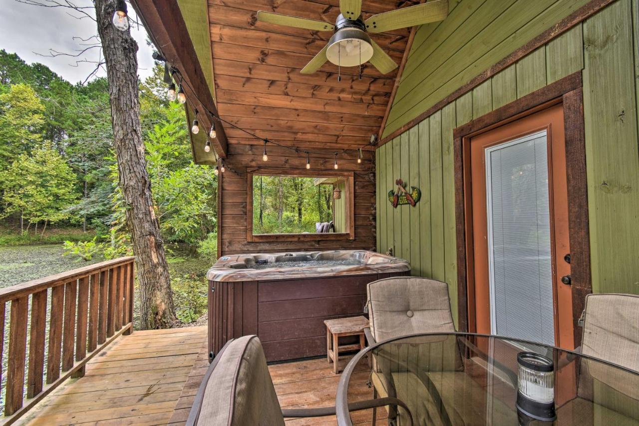 Lily Pad On The Pond Broken Bow Home With Hot Tub Stephens Gap Exteriör bild